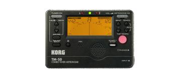 Combo Tuner/Metronome w/Folding Stand - Black (KR-TM50BK)