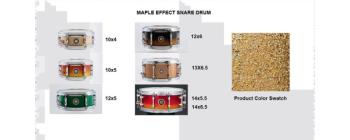 Effect Snare 10X05 Maple Gold Champagne (SA-SD1050MAGC)