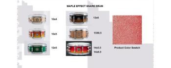 Effect Snare 10X05 Maple Pink Champagne (SA-SD1050MAPC)