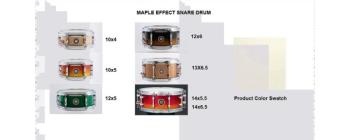 Effect Snare 10X05 Maple Vintage White (SA-SD1050MAVW)
